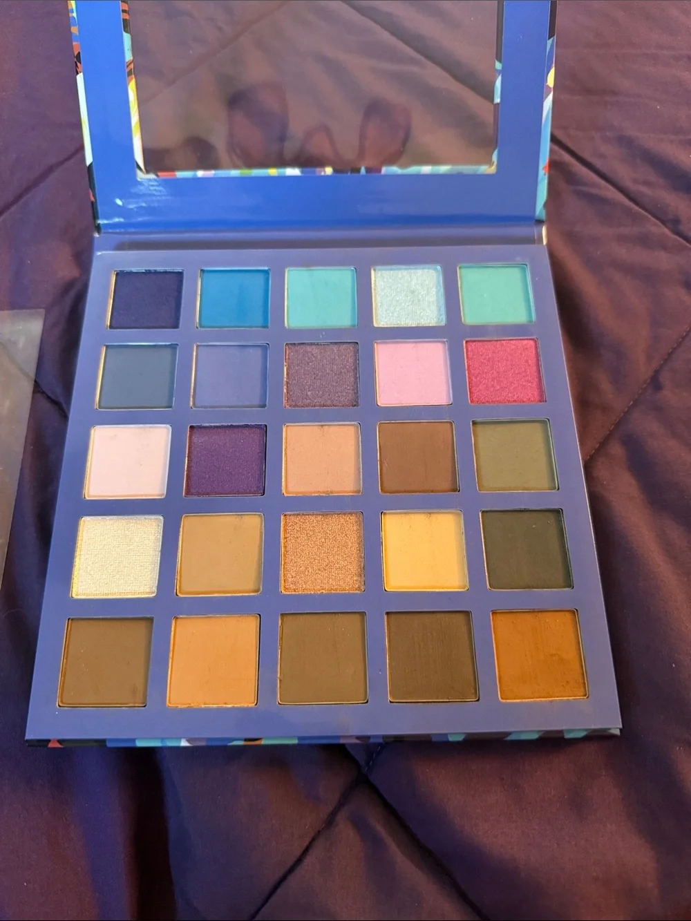 #Style Eyeshadow Palette - Assorted Blue & Neutral Shades